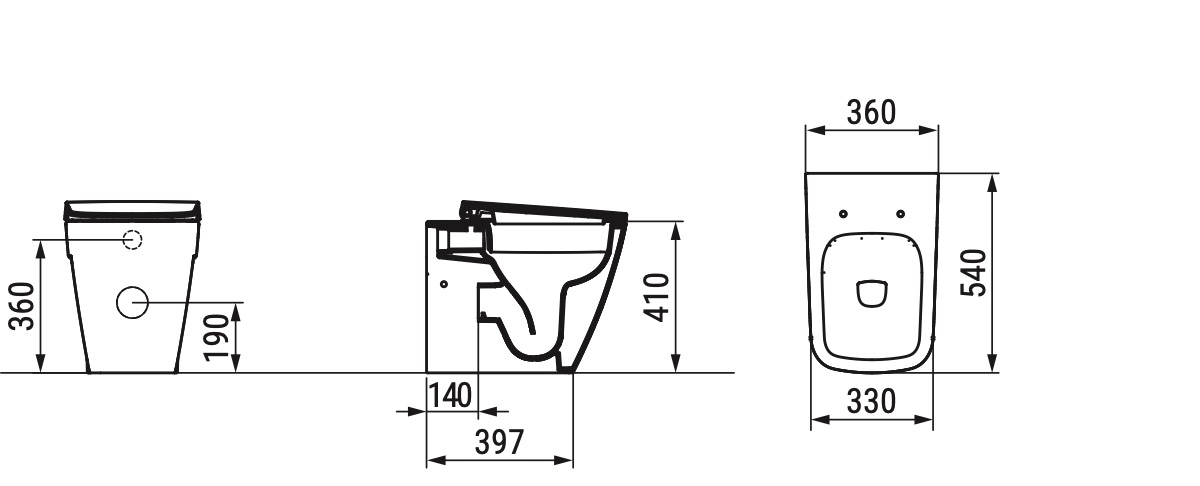 Ceramica Dolomite - disegno tecnico - D4331