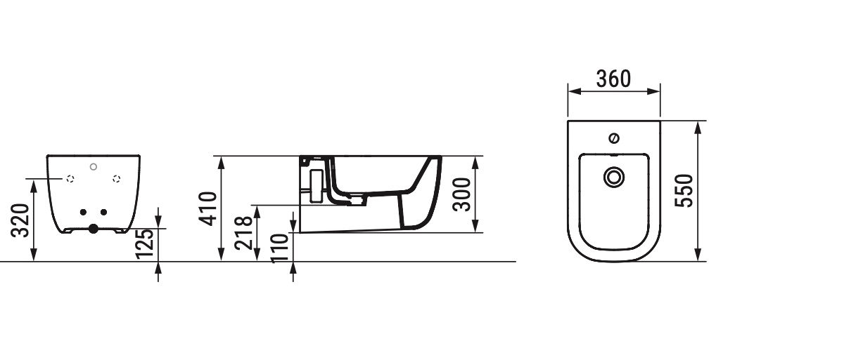 Ceramica Dolomite - disegno tecnico - D4626