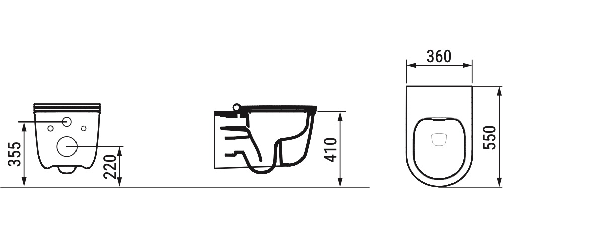 Ceramica Dolomite - disegno tecnico - D4825