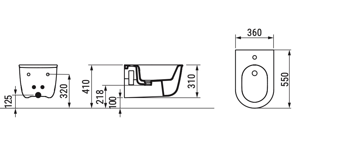 Ceramica Dolomite - disegno tecnico - D4826