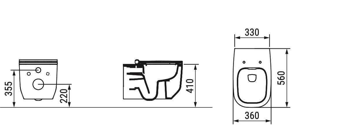 Ceramica Dolomite - disegno tecnico - D5025