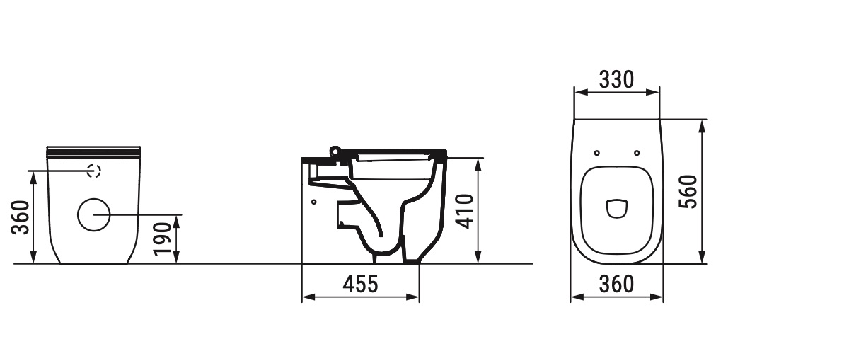 Ceramica Dolomite - disegno tecnico - D5031