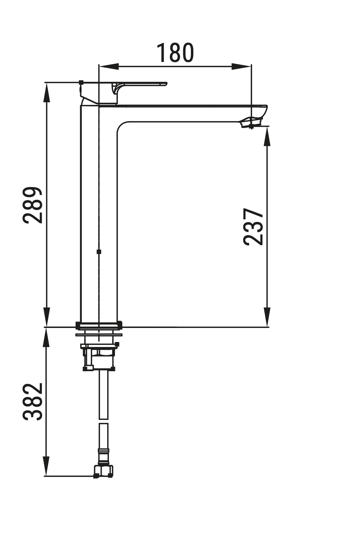 Ceramica Dolomite - disegno tecnico - R1012