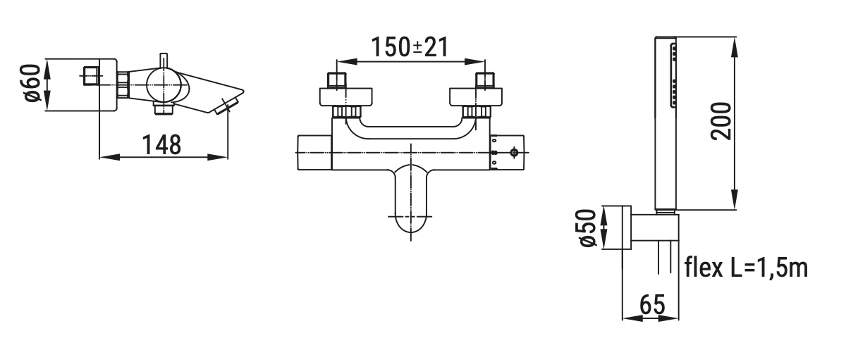 Ceramica Dolomite - disegno tecnico - R2082
