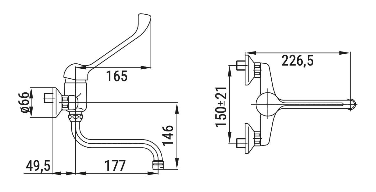 Ceramica Dolomite - disegno tecnico - R4022