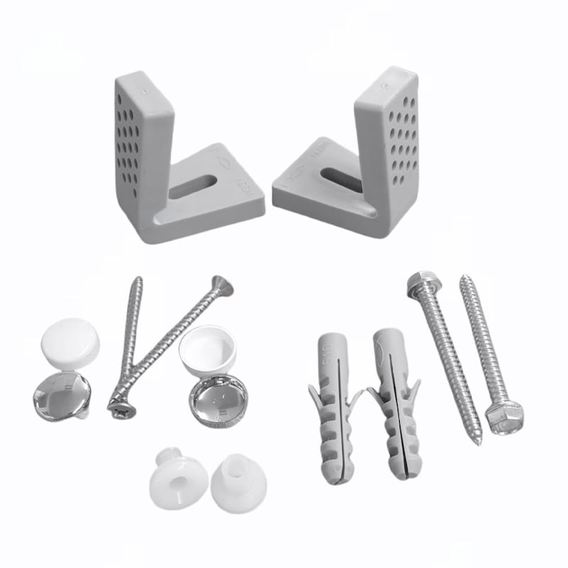 Ceramica Dolomite - accessorio F954199 - Fissaggio per sanitari a terra e semicolonna.