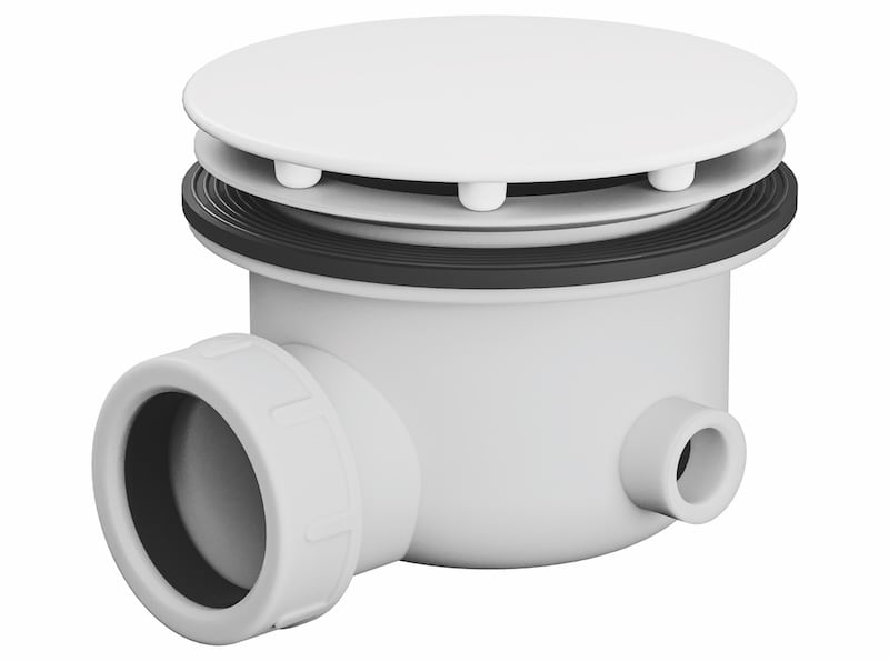 Ceramica Dolomite - accessorio V100201 - Piletta sifonata Ø 90 mm per piatti doocia finitura in ceramica.
