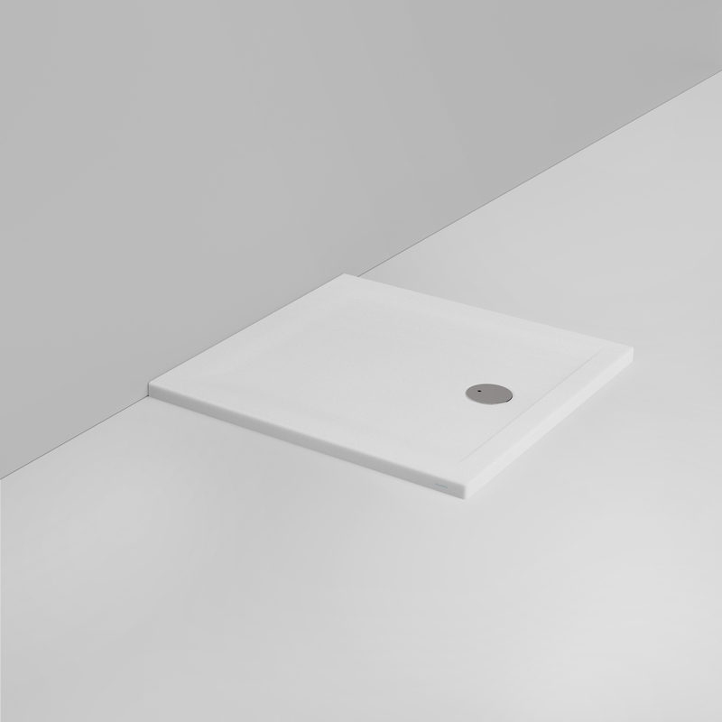 Ceramica Dolomite Piatto doccia quadrato scarico esterno H4 90×90 – Squash - Bianco opaco antiscivolo