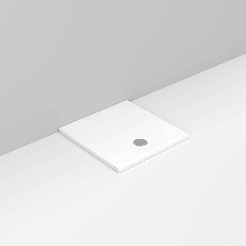 Ceramica Dolomite - D111801 - Piatto doccia quadrato scarico esterno H4 80×80 – Squash