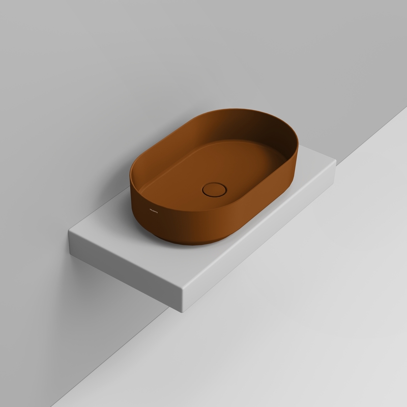 Ceramica Dolomite Lavabo da appoggio 60×36 – Noemi - Creta