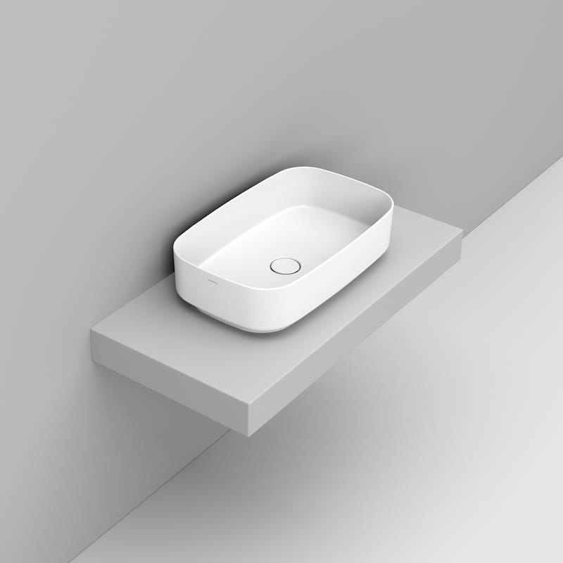 Ceramica Dolomite - D311001 - Lavabo da appoggio 62×38 – Noemi