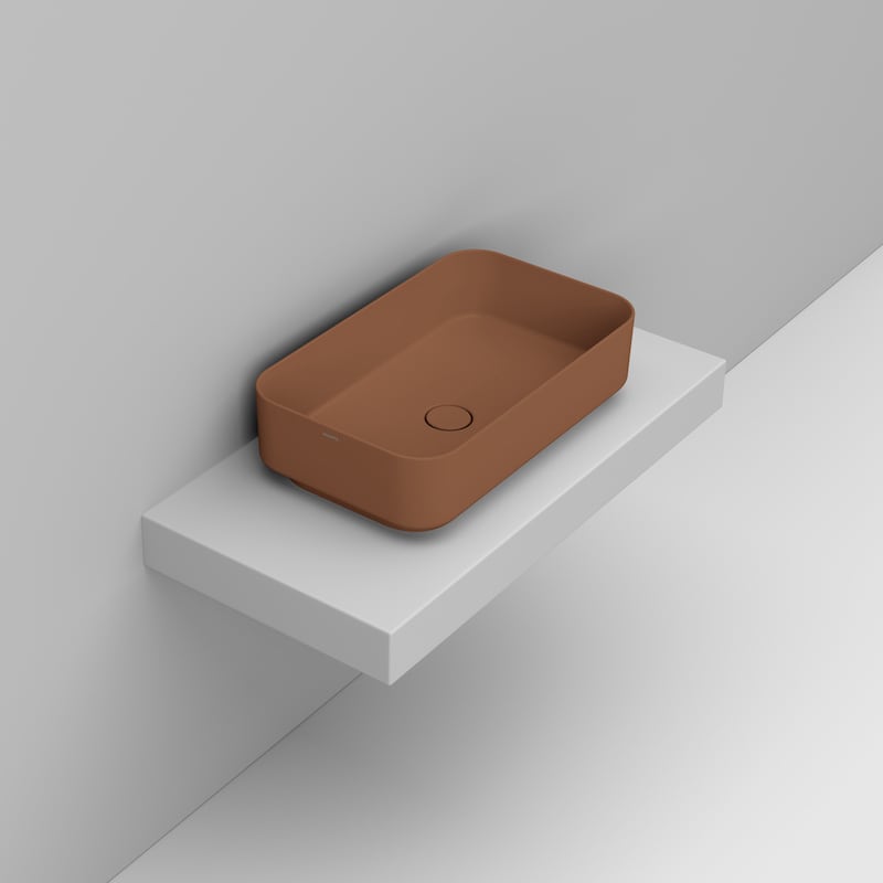 Ceramica Dolomite Lavabo da appoggio 64×38,5 – Noemi - Creta