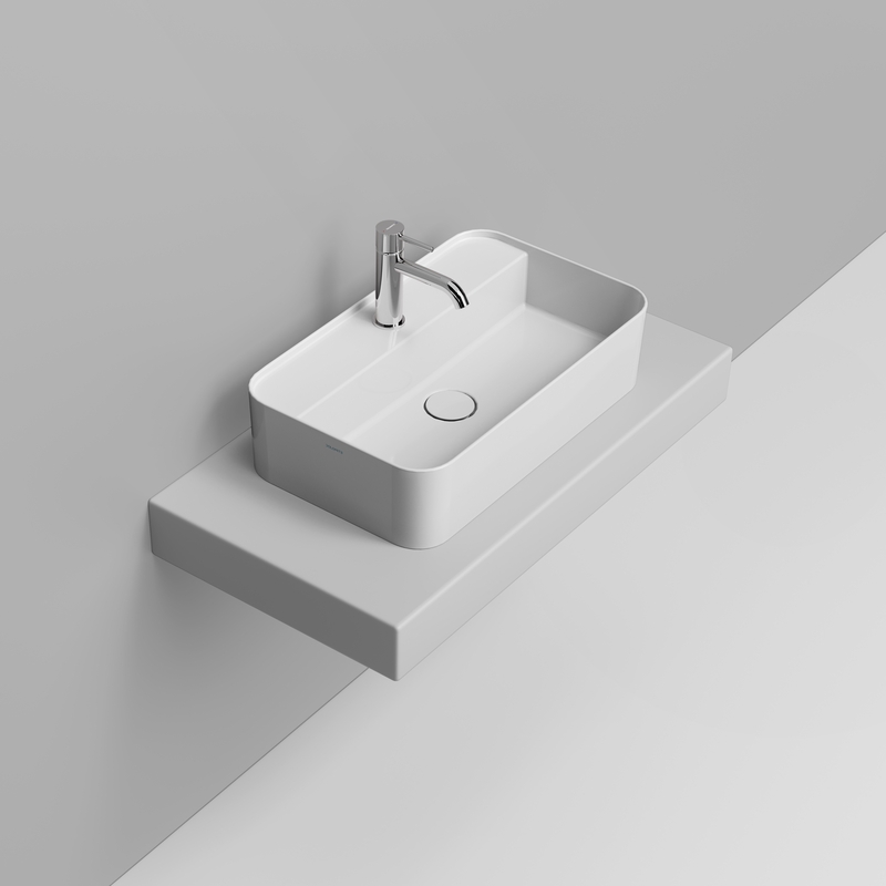 Ceramica Dolomite - D313101 - Lavabo da appoggio 60×36 – Noemi