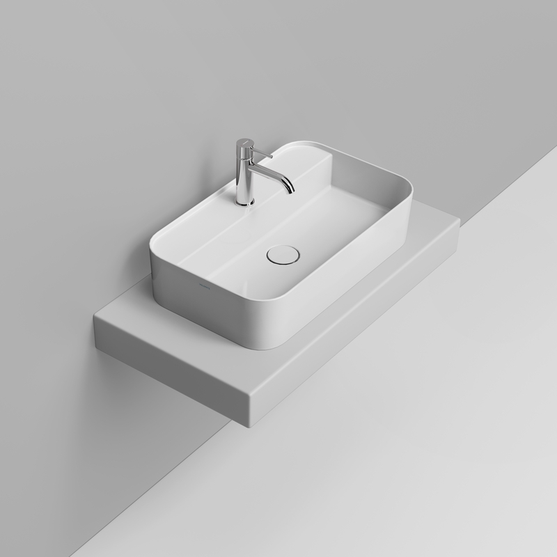 Ceramica Dolomite - D313201 - Lavabo da appoggio 64×38,5 – Noemi