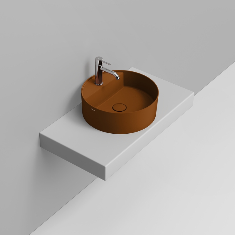 Ceramica Dolomite Lavabo da appoggio 44×44 – Noemi - Creta