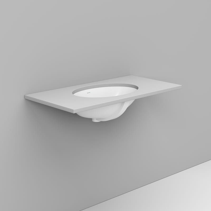 Ceramica Dolomite - D320101 - Lavabo sottopiano 58×42 – Agordo