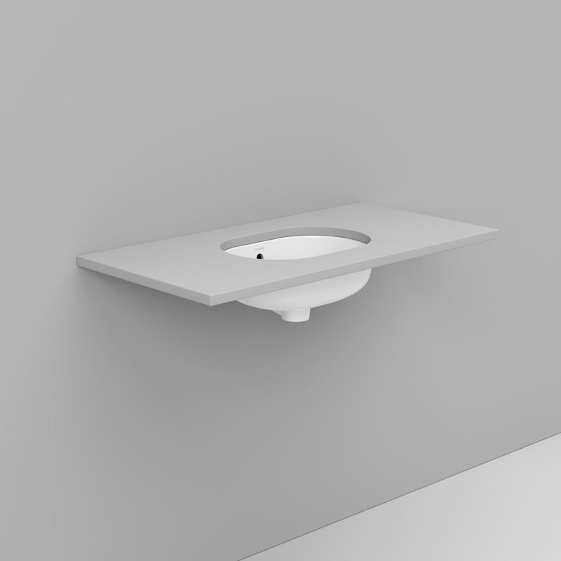 Ceramica Dolomite - D320301 - Lavabo sottopiano 48×35 – Alpago
