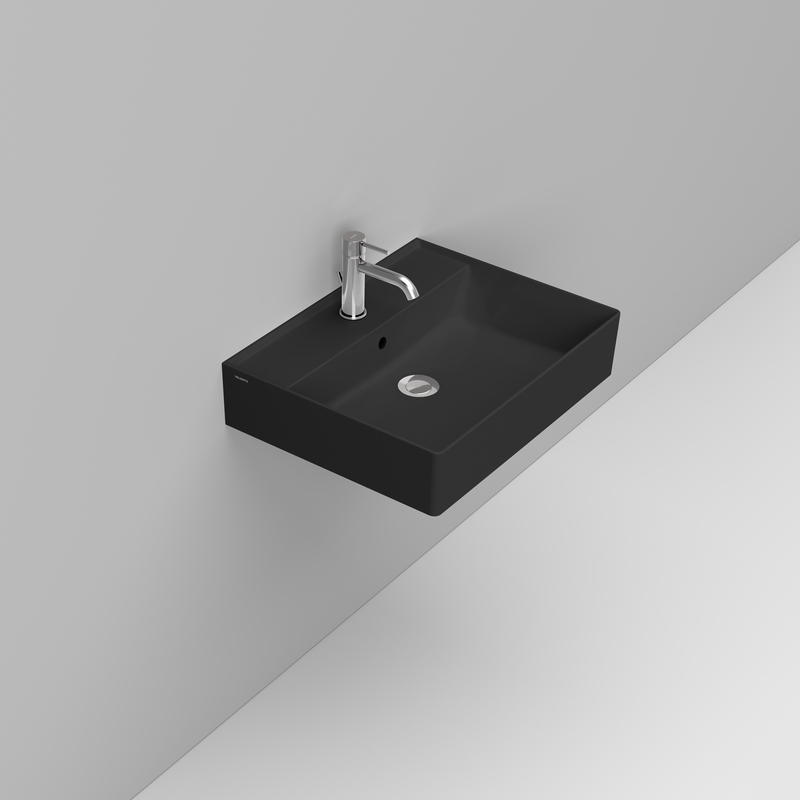 Ceramica Dolomite Lavabo 60×47 – Multiplo - Nero opaco