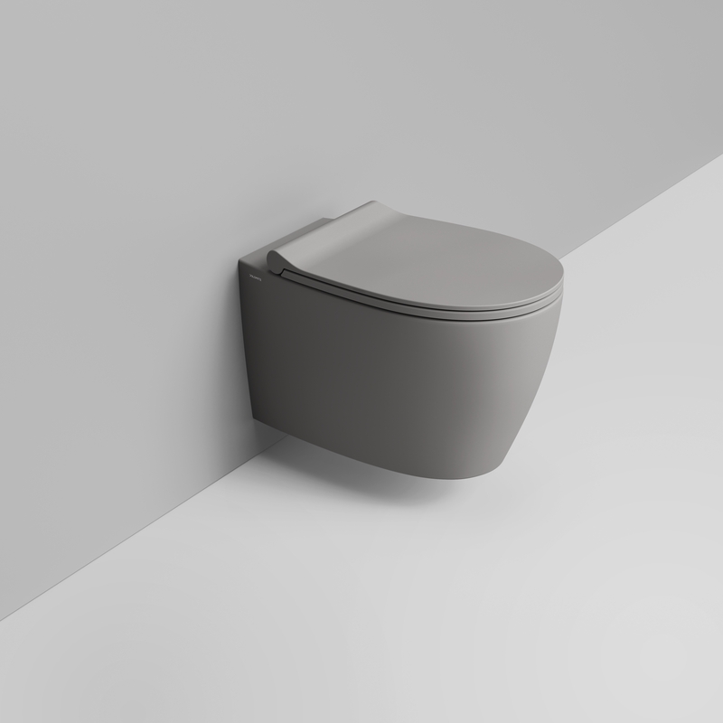 Ceramica Dolomite Vaso sospeso 36×54 – Niva - Grigio cemento