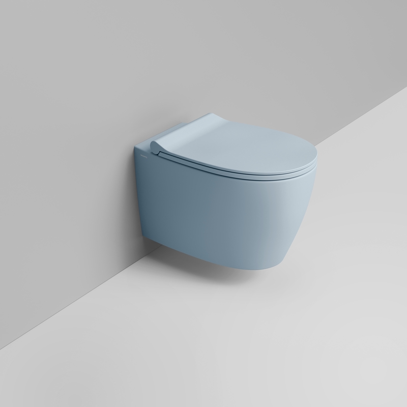 Ceramica Dolomite Vaso sospeso 36×54 – Niva - Azzurro avio
