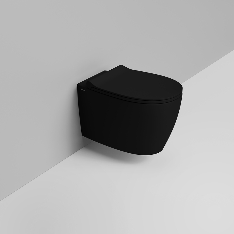 Ceramica Dolomite Vaso sospeso 36×54 – Niva - Nero opaco
