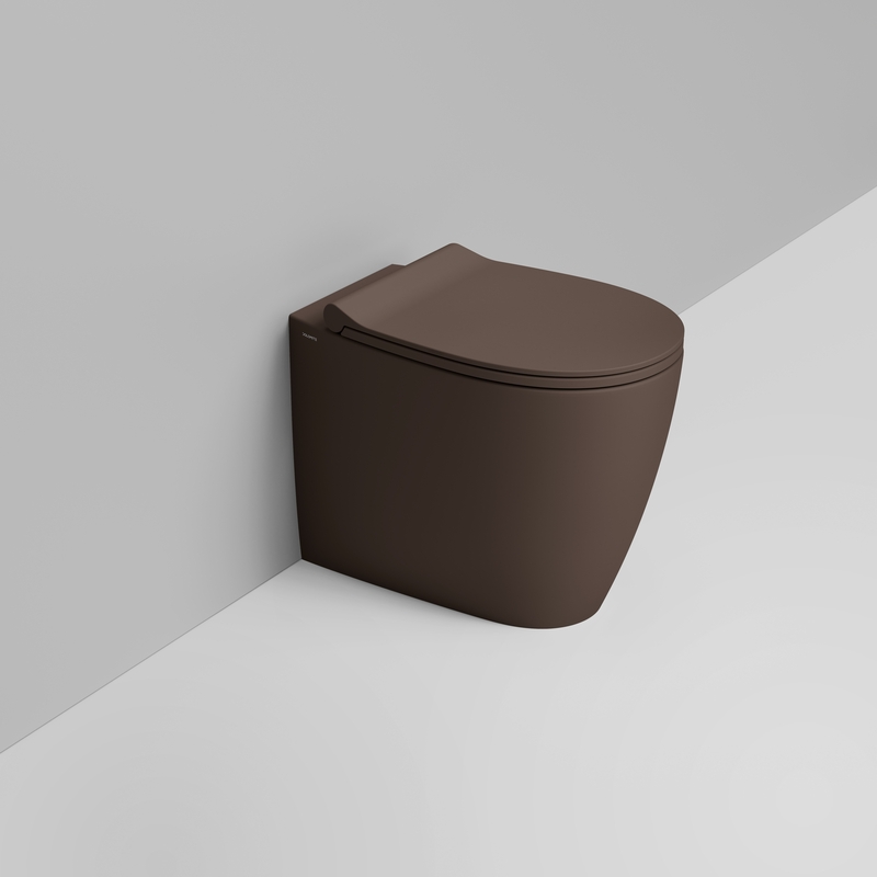 Ceramica Dolomite Vaso back to wall 36×54 – Niva - Marrone alpino opaco