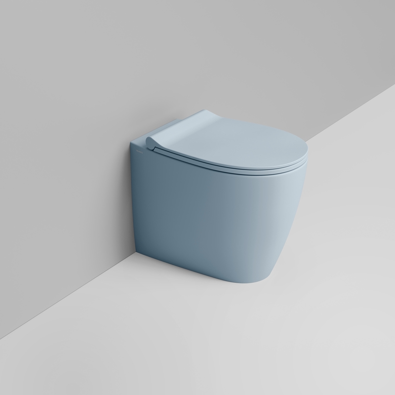 Ceramica Dolomite Vaso back to wall 36×54 – Niva - Azzurro avio