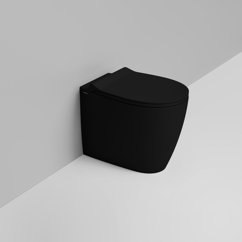 Ceramica Dolomite Vaso back to wall 36×54 – Niva - Nero opaco