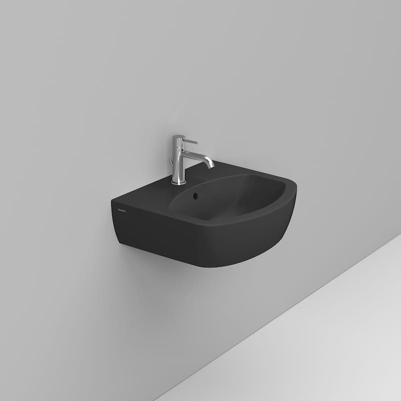 Ceramica Dolomite Lavabo 68×48 – Mia - Nero opaco