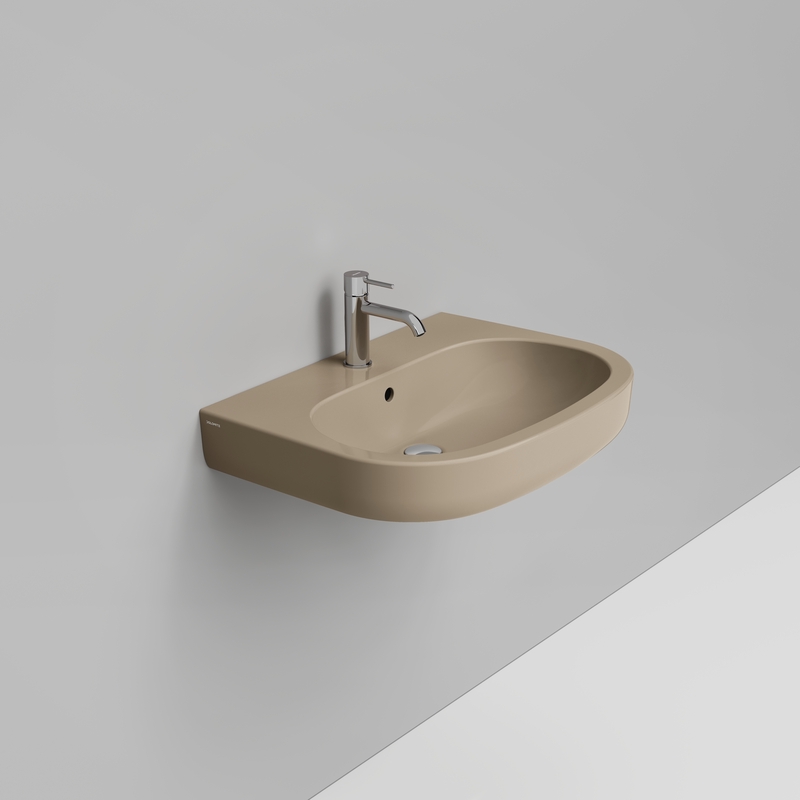 Ceramica Dolomite Lavabo 68×51 – Mirto - Beige naturale lucido