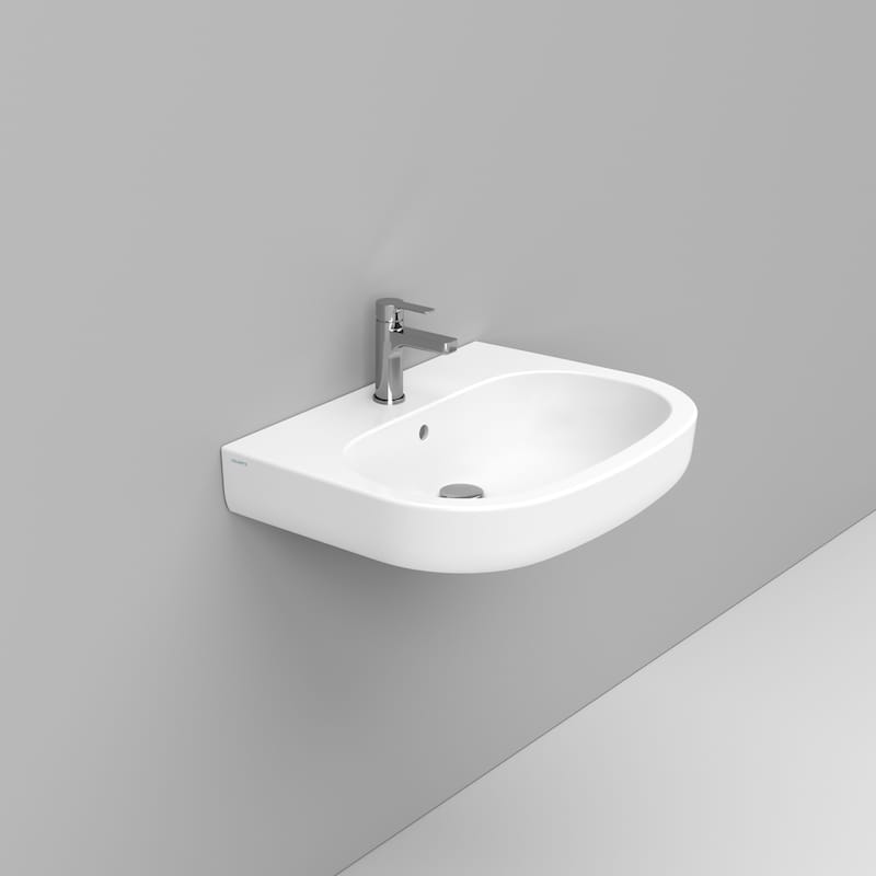 Ceramica Dolomite Lavabo 68×51 – Mirto - Bianco opaco