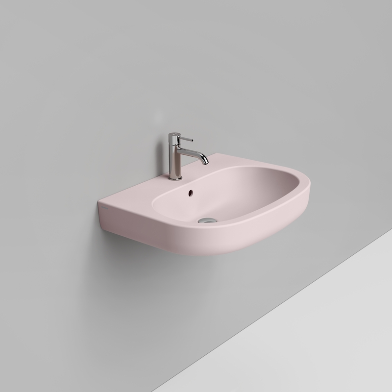 Ceramica Dolomite Lavabo 68×51 – Mirto - Rosa antico
