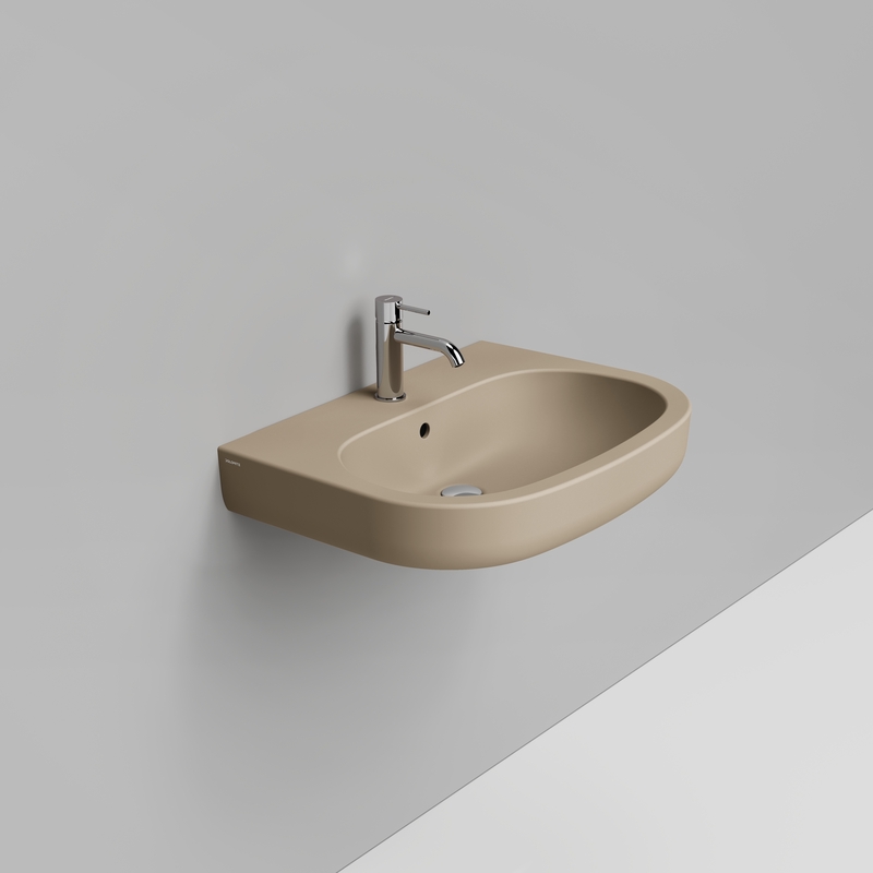 Ceramica Dolomite Lavabo 68×51 – Mirto - Beige naturale opaco