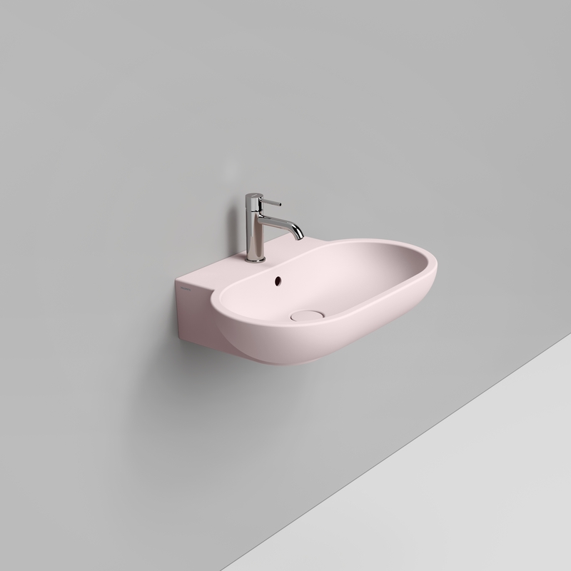 Ceramica Dolomite Lavabo 65×46 – Mirto - Rosa antico