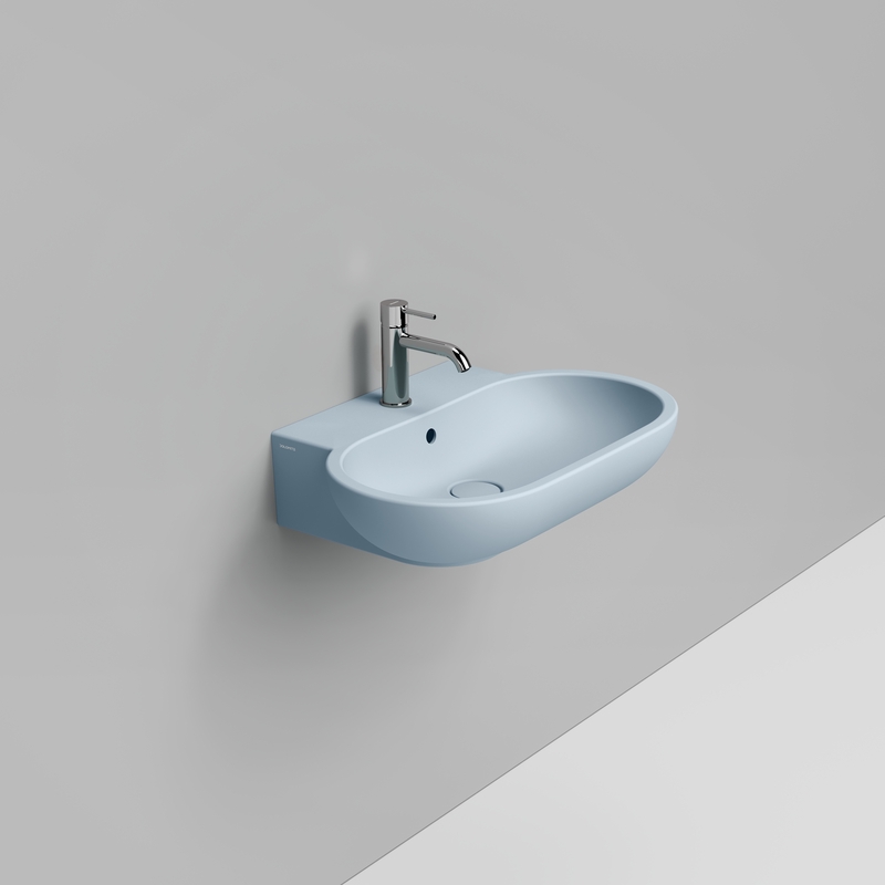 Ceramica Dolomite Lavabo 65×46 – Mirto - Azzurro avio
