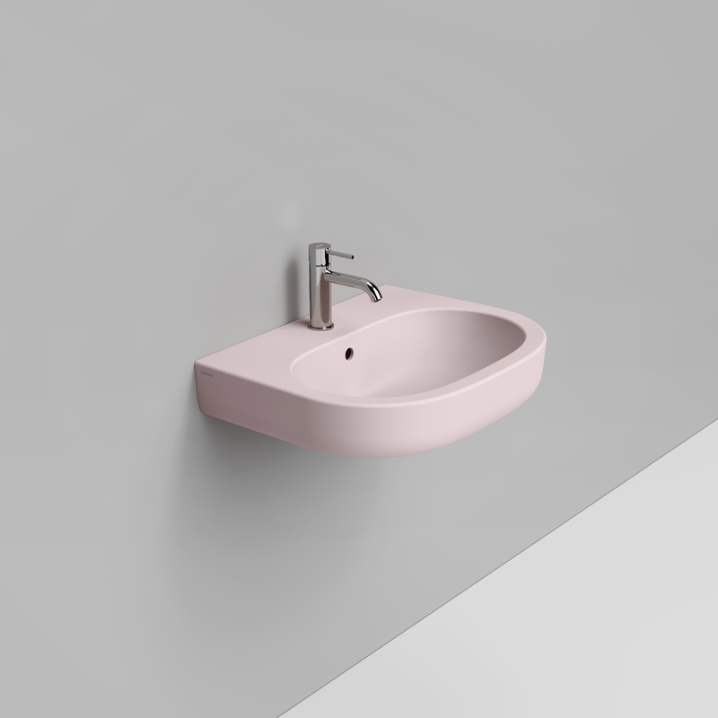 Ceramica Dolomite Lavabo 60×48 – Mirto - Rosa antico