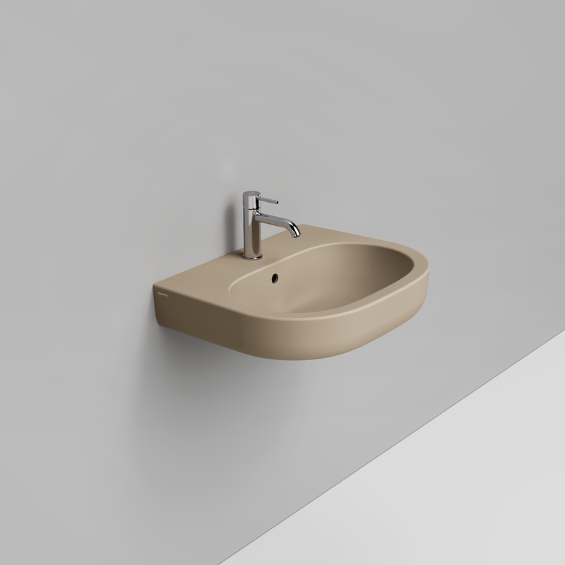 Ceramica Dolomite Lavabo 60×48 – Mirto - Beige naturale opaco