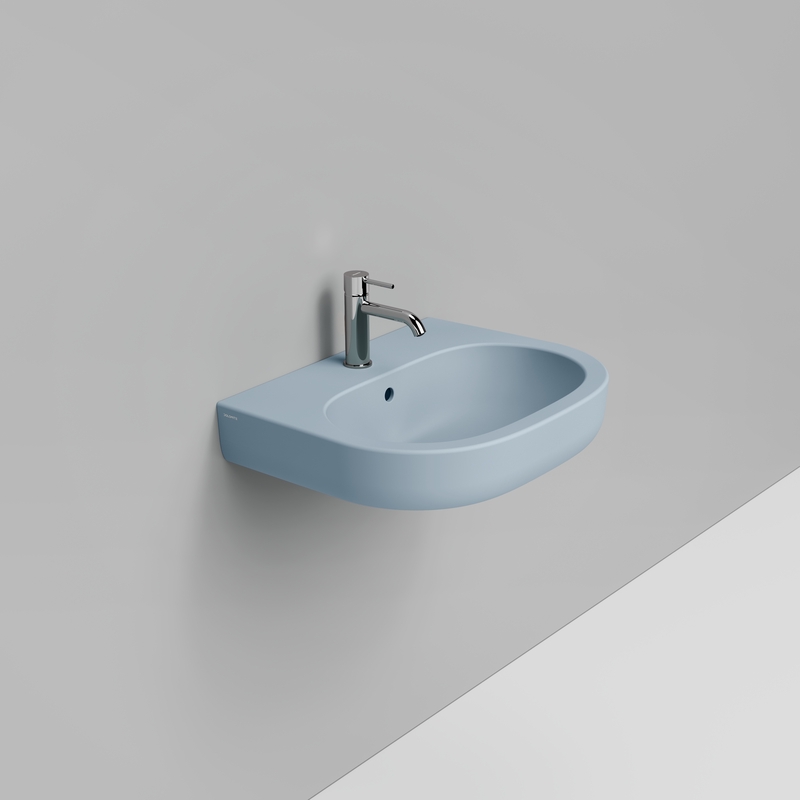 Ceramica Dolomite Lavabo 60×48 – Mirto - Azzurro avio