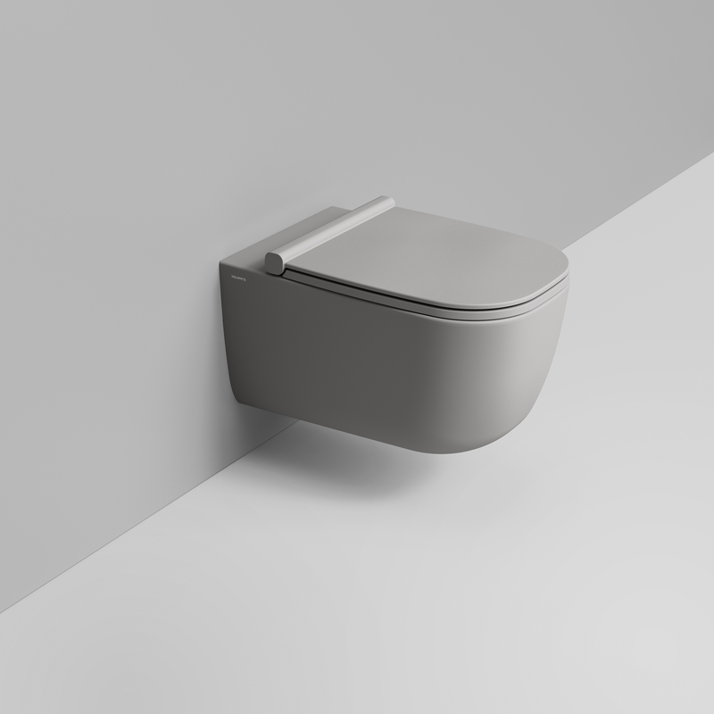 Ceramica Dolomite Vaso sospeso 36×55 – Mirto - Grigio cemento