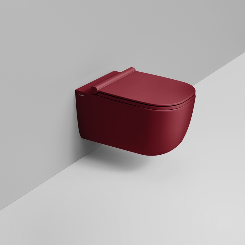 Ceramica Dolomite Vaso sospeso 36×55 – Mirto - Rosso vino opaco