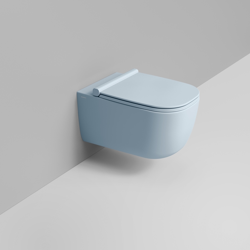Ceramica Dolomite Vaso sospeso 36×55 – Mirto - Azzurro avio