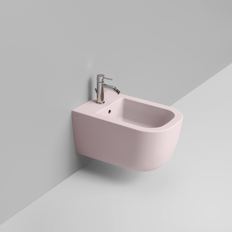 Ceramica Dolomite Bidet sospeso 36×55 – Mirto - Rosa antico