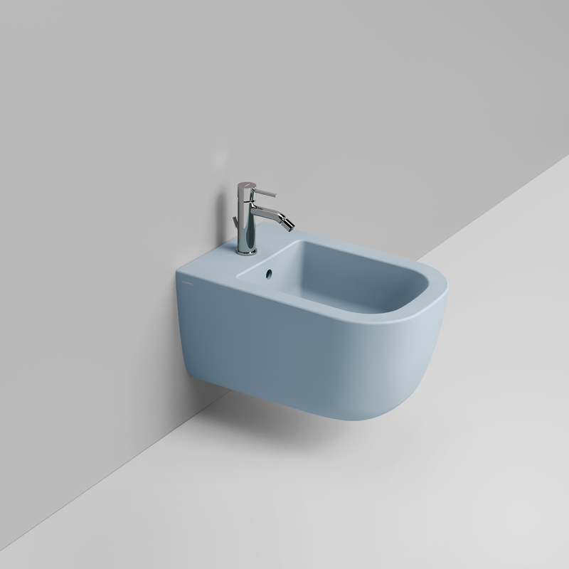 Ceramica Dolomite Bidet sospeso 36×55 – Mirto - Azzurro avio