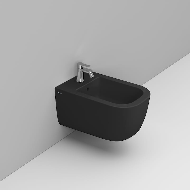 Ceramica Dolomite Bidet sospeso 36×55 – Mirto - Nero opaco