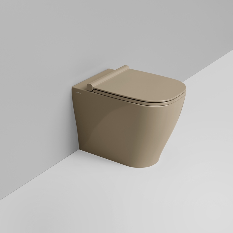 Ceramica Dolomite Vaso back to wall 36×55 – Mirto - Beige naturale lucido