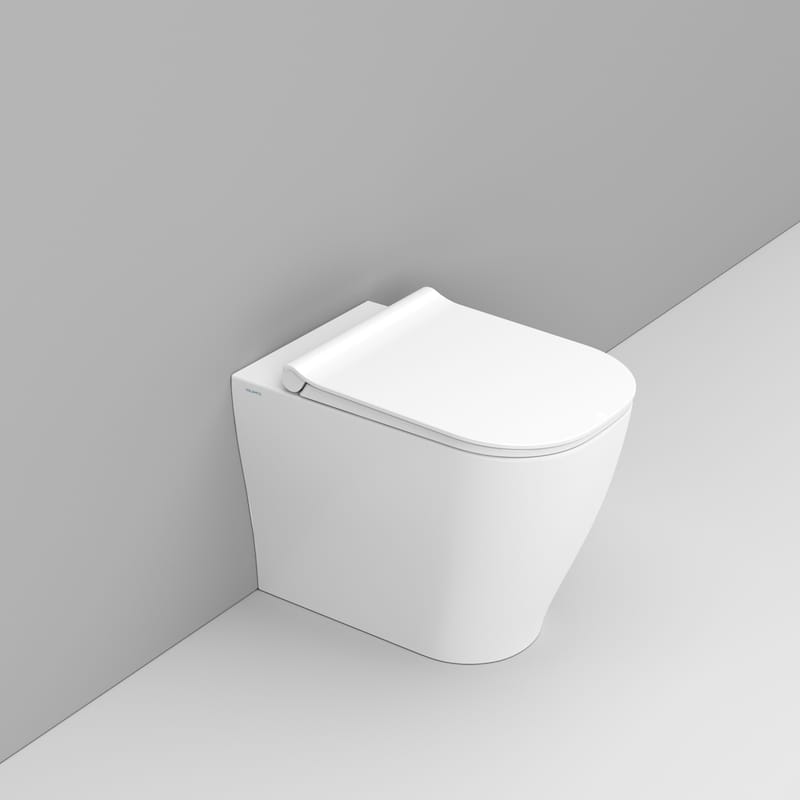 Ceramica Dolomite Vaso back to wall 36×55 – Mirto - Bianco opaco