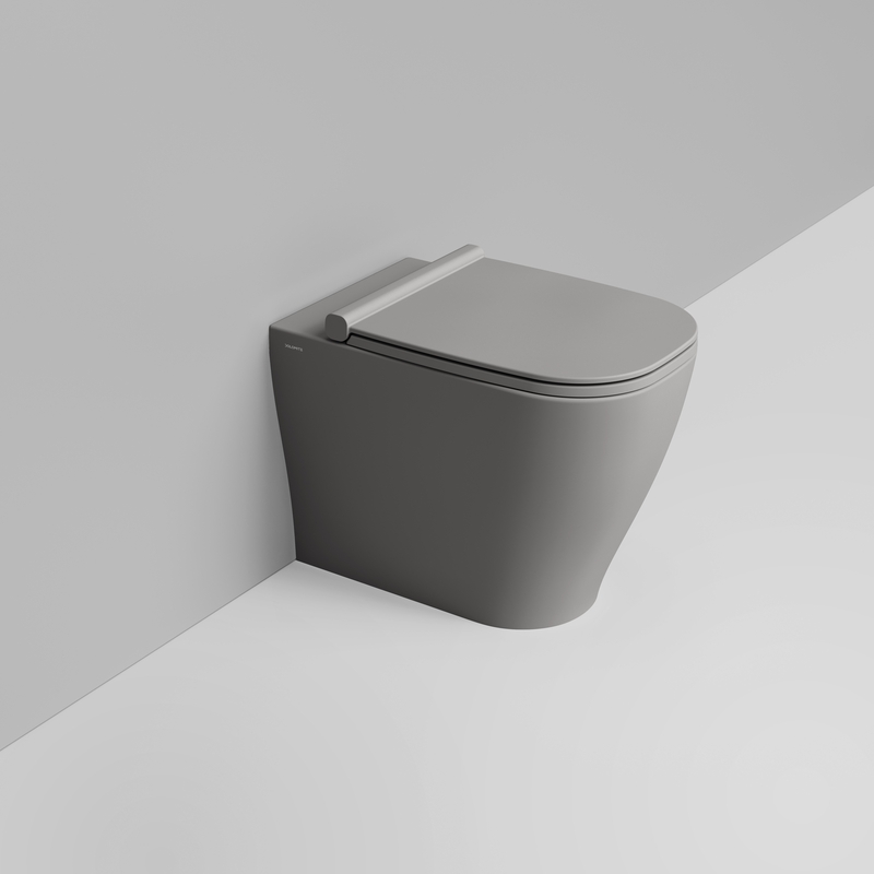 Ceramica Dolomite Vaso back to wall 36×55 – Mirto - Grigio cemento