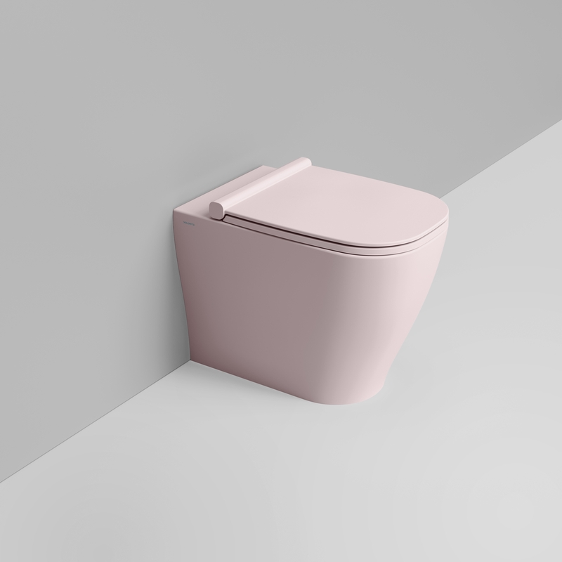 Ceramica Dolomite Vaso back to wall 36×55 – Mirto - Rosa antico