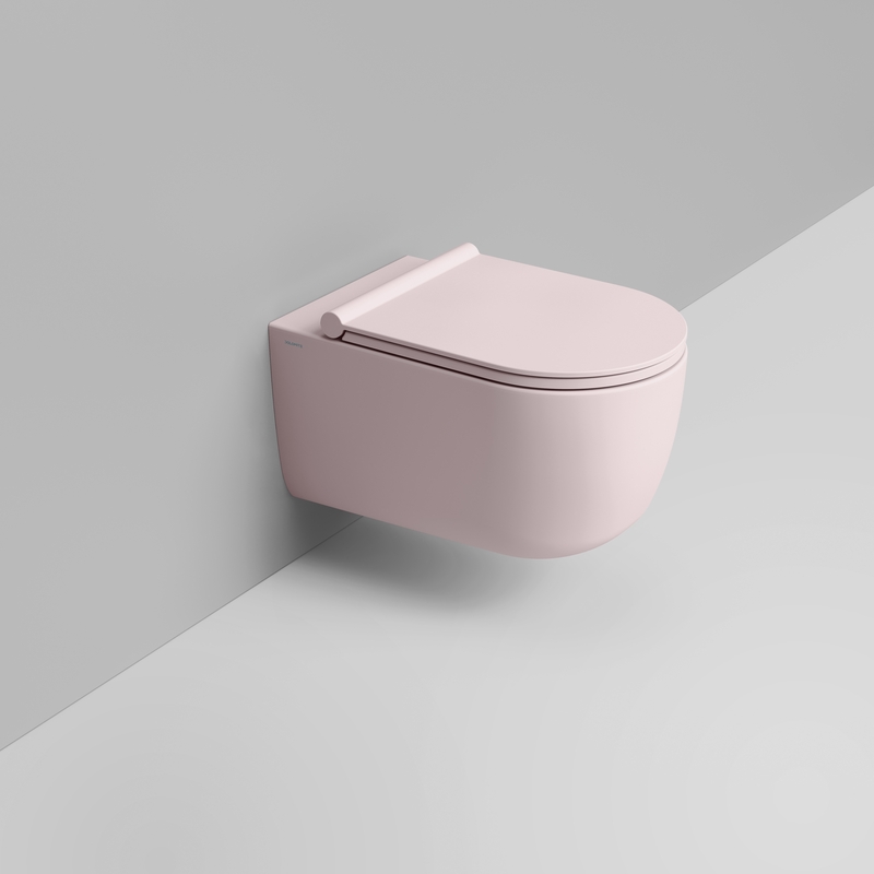 Ceramica Dolomite Vaso sospeso 36×55 – Mirto Round - Rosa antico