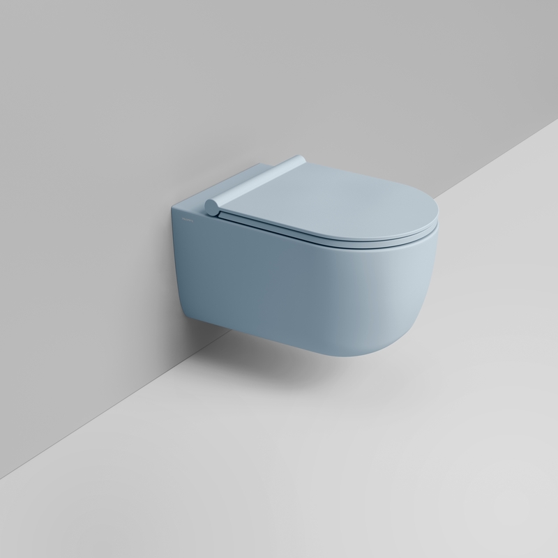 Ceramica Dolomite Vaso sospeso 36×55 – Mirto Round - Azzurro avio